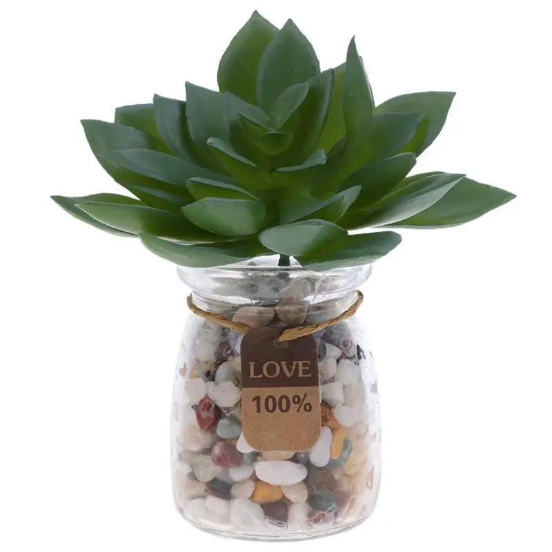 Echeveria Лотос искусственные растения суккуленты дом/офис/сад Decoratio|Искусственные и