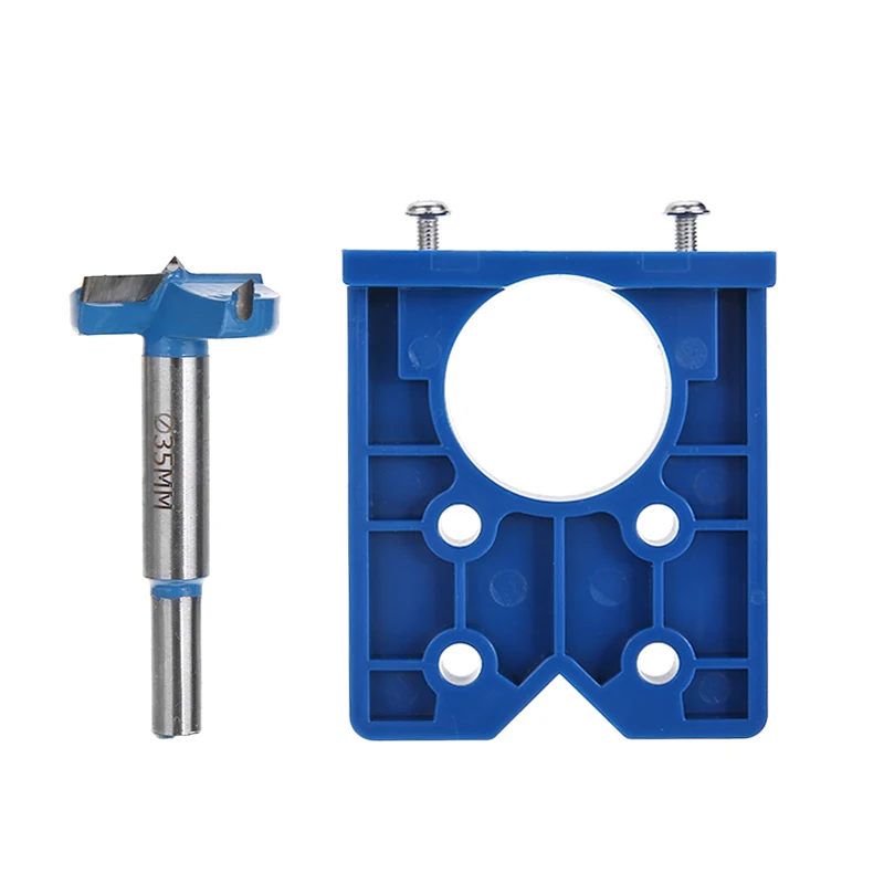 35 мм набор для зажима дюбелей из АБС пластика скрытая петля Отверстие пила сверло