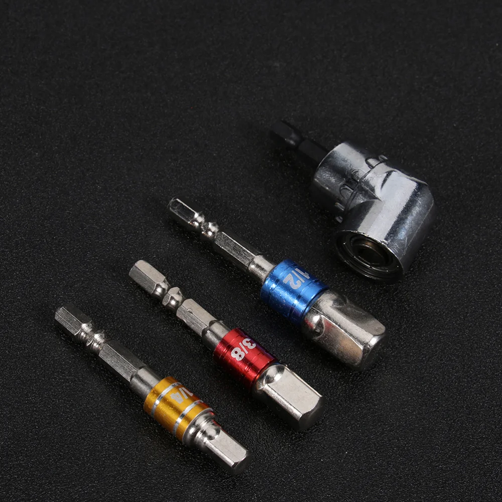 

6 Pcs Durable Connect Rods Simple Drill Bits Set Useful Power Hand Tools
