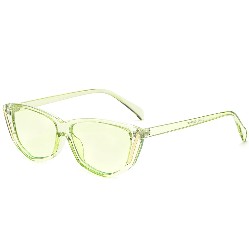 

Polygon Cat Eye Sunglasses Woman Irregular Candy Colors Sun Glasses Female High Quality Leopard Eyeglasses Unisex UV400