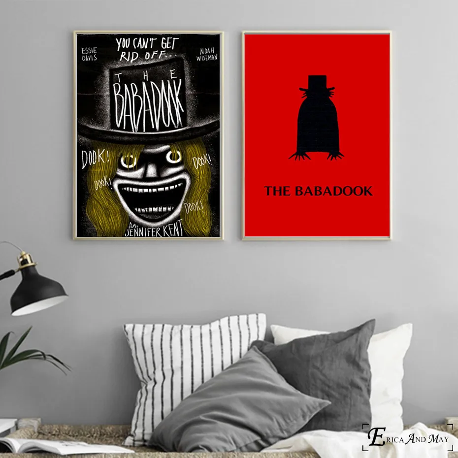 

Babadook Horror Movie Photography Canvas Painting Posters And Prints Pictures On The Wall Abstract Decorative Home Decor Quadro