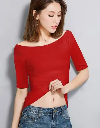 

2020 Summer Fashion red T Shirt Women Woman Tshirt