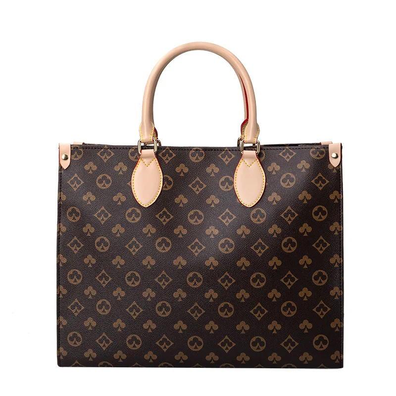 

High Quality Female Bag 2021 Autumn and Winter Latest Fashion Bucket Bag Leather Large Capacity Casual Tote Women Purse Handbag
