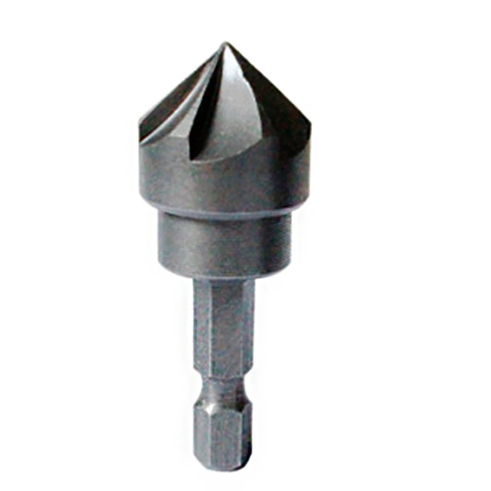 1 шт 6 флейта углом 90 градусов сверла из быстрорежущей стали фаски бит 1/4