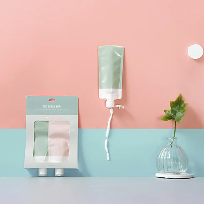 2 шт./компл. мультяшный милый дорожный пустой косметический контейнер для шампуня