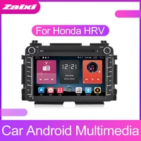 zaixi touch screen android car audio for honda hr v hrv 20142019 support gps navi ipod bt radio mic media navigation system