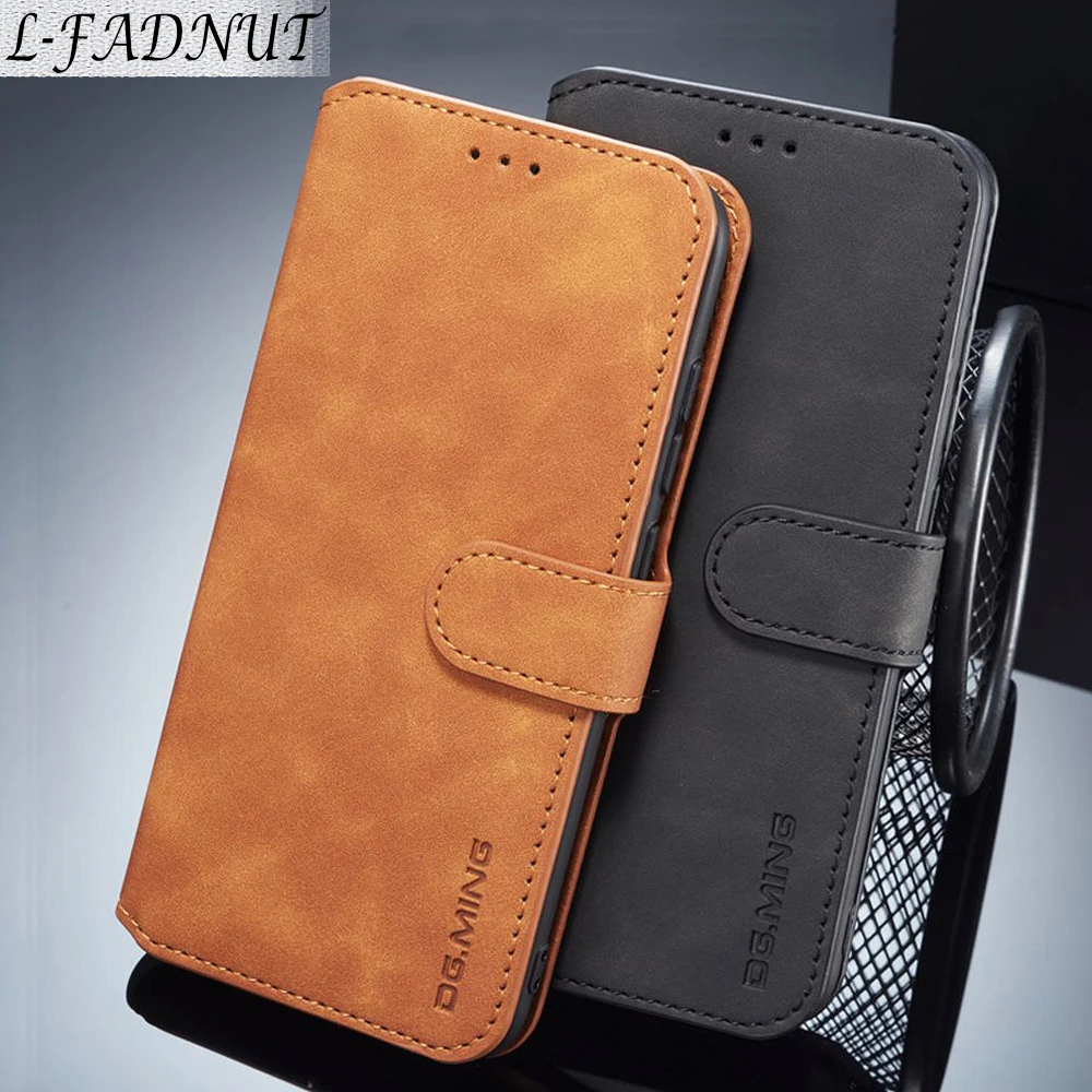 L FADNUT винтажный Чехол кошелек для Xiaomi Mi 8 A2 Lite Pocophone F1 Роскошный кожаный чехол с
