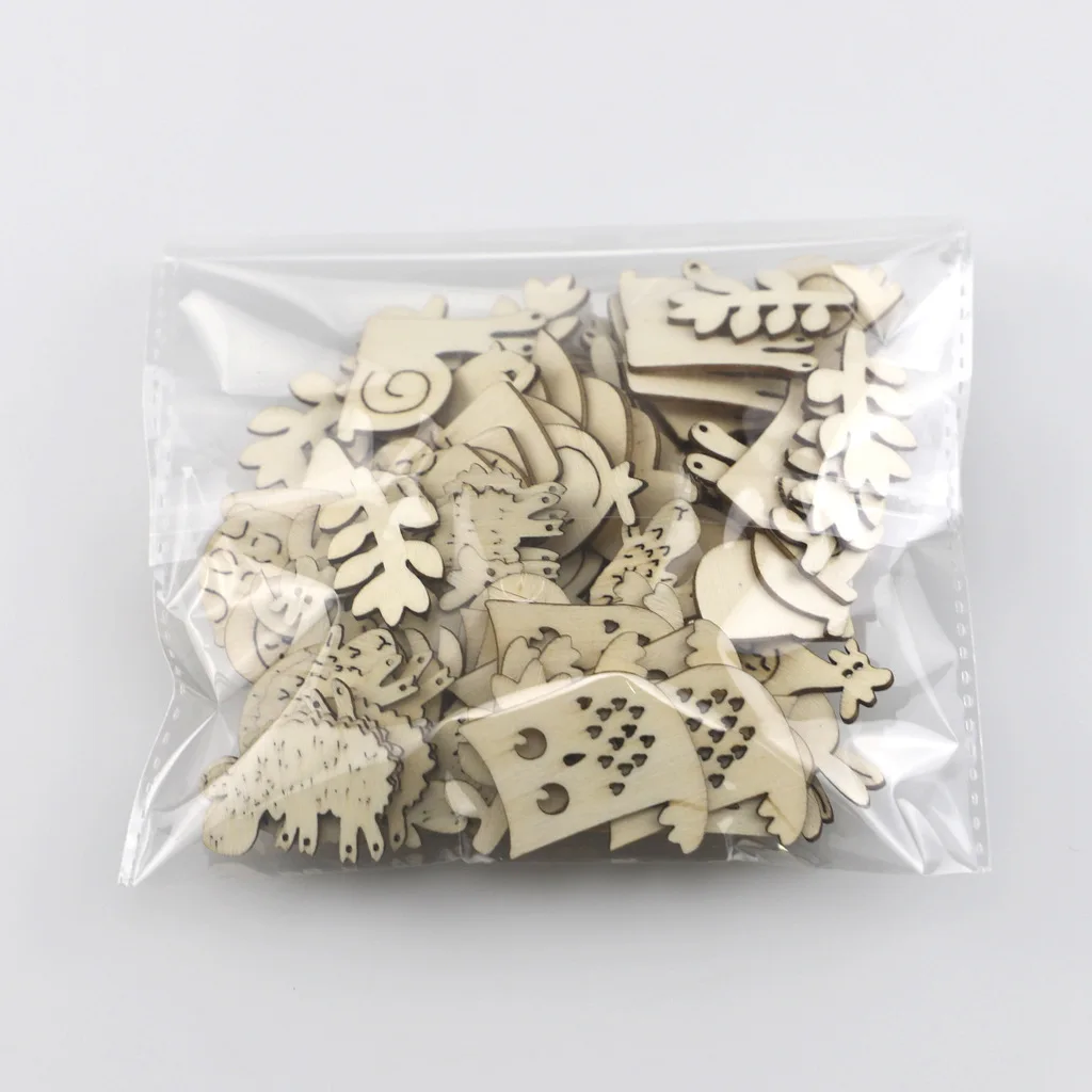 20 шт. необработанные деревянные ломтики совы роспись своими руками подвесное