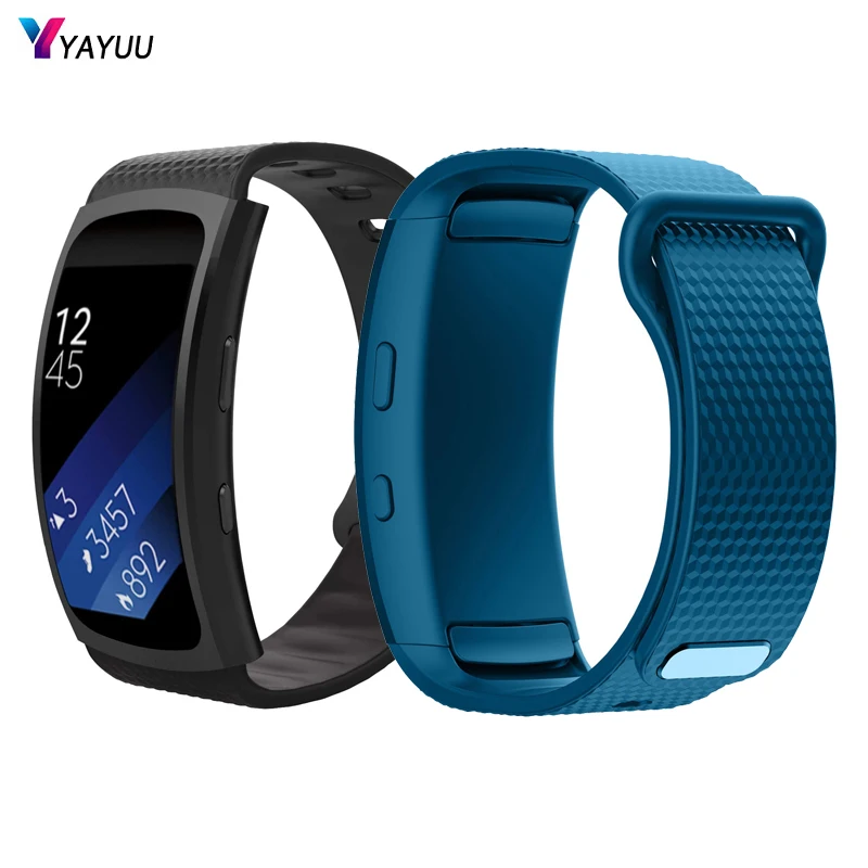 

YAYUU Watch Band for Samsung Gear Fit2 / Gear Fit2 Pro Soft Silicone Replacement Strap for Samsung Gear Fit 2 SM-R360 Smartwatch