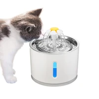 2 4l led pet supplies automatic drinking water fountain dog cat mute drinker feeders pet dishes fountains