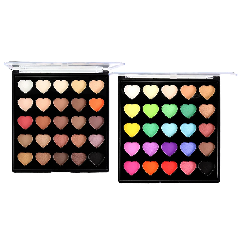 

25 Colors Natural Long Lasting Waterproof Shimmer Matte Eyeshadow Powder Palette Eye Shadow Makeup Pigment