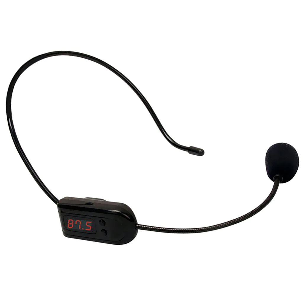 

Performance Headset FM Wireless Microphone Headset Megaphone Radio Mic for Loudspeaker