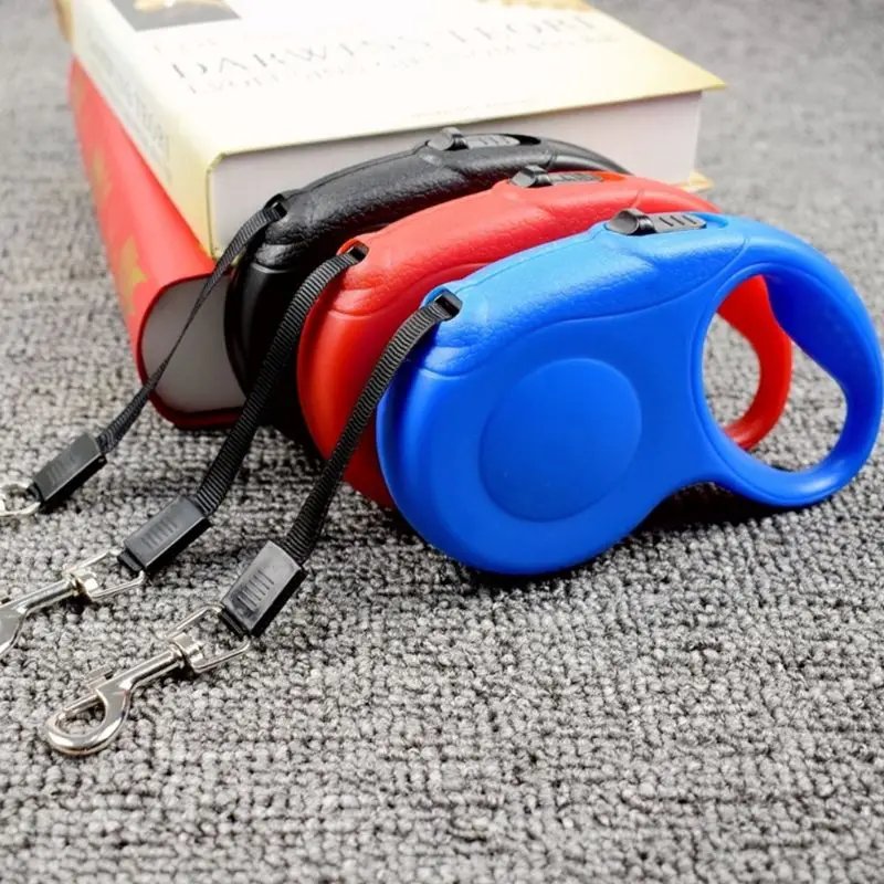 Автоматический телескопический поводок для собак выдвижной гибкий Тяговый