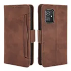 Откидной Чехол со съемным слотом для карт для Asus Zenfone 8 5G 2021 Роскошный кожаный чехол 360 Защитный чехол для телефона Funda Zenfone8 ZS590KS