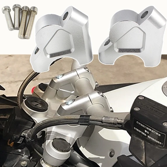 32 мм руль рейзер кронштейн для заднего хода комплект зажим Расширенный адаптер BMW