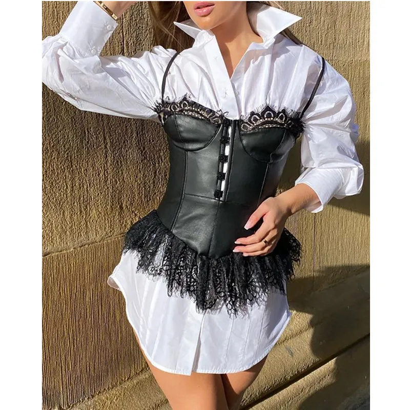 

Women Spaghetti Strap Eyelash Lace Plain Top Sexy Lace Camis Tops