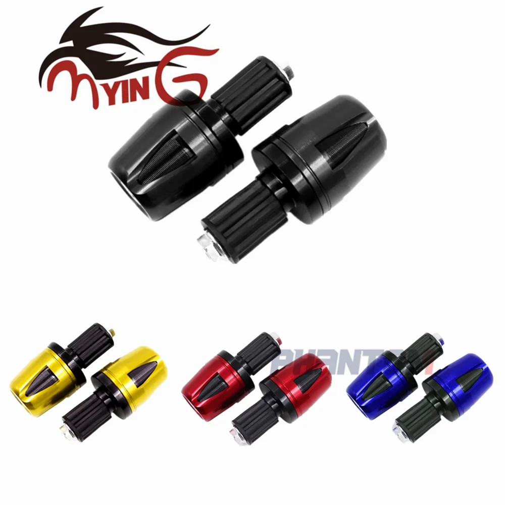 

Motorcycle 7/8'' 22MM Handlebar Grips Handle Bar Cap End Plugs For Aprilia RSV4 RF RSV4RF 2016-2020