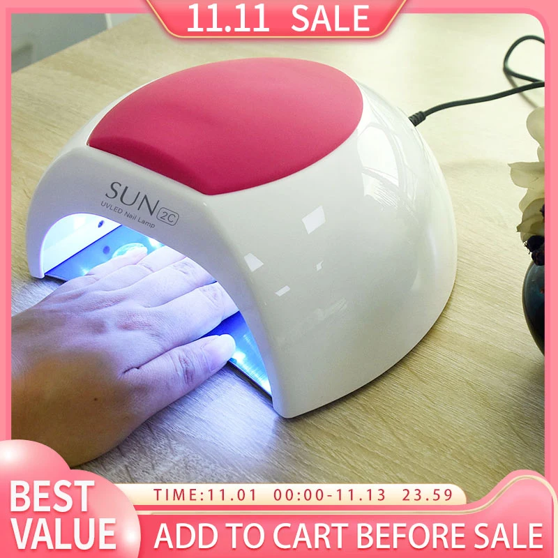 

48W80W SUN LED nail lamp UV LED Lamp Nail Dryer 36 PCS LEDs Nail Lamp For Curing UV Gel Nail Polish With Sensor LCD Display