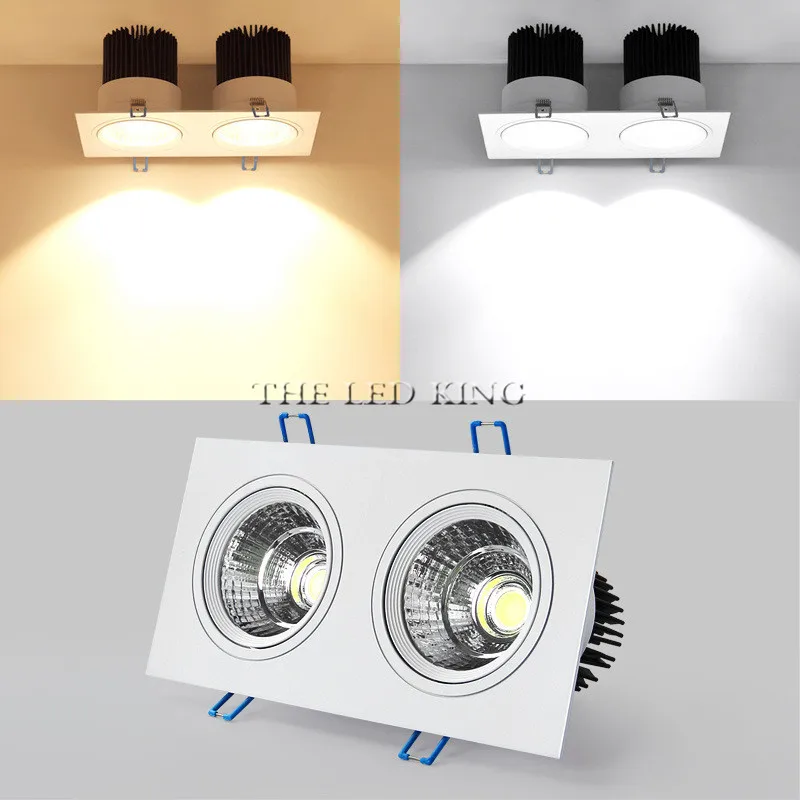 Белый светодиодный светильник с регулируемой яркостью 7 Вт 9 12 15 35 Светодиодный