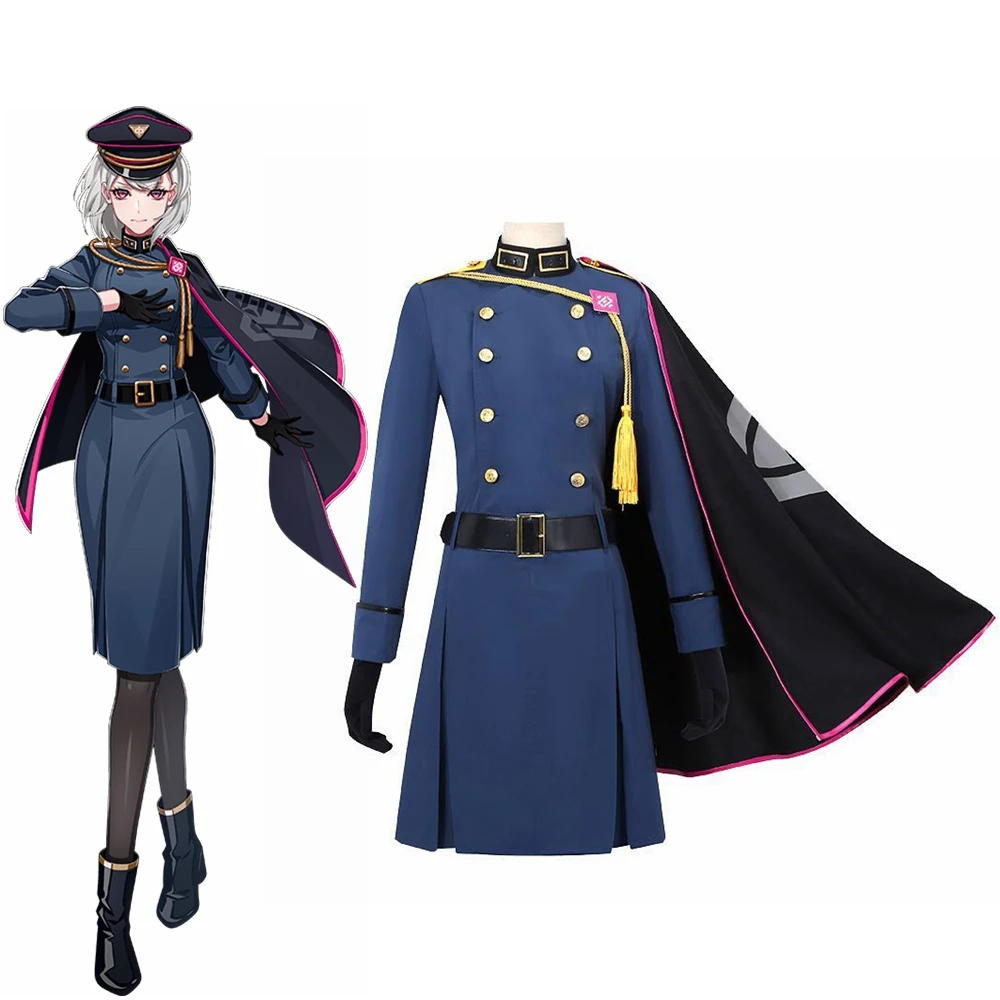 

Унисекс аниме Cos дивизия рэп битва Aohitsugi нему Косплей костюмы униформа Рождественская Одежда для Хэллоуина