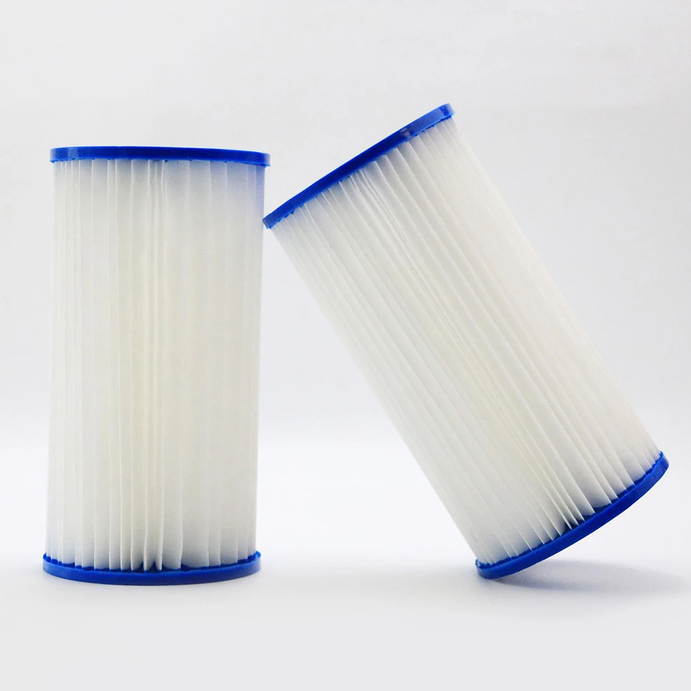 

4Pcs Reusable A/C Swimming Pool Replacement Filter Cartridge Swimming Pool Filter Net Accessories