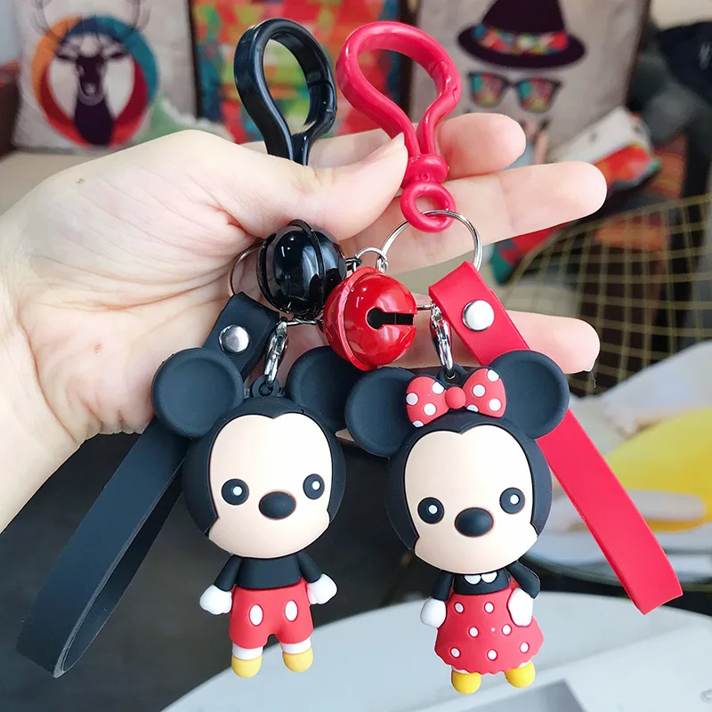 4 стиля Микки и Минни брелок с мышью мультфильм сумка Подвеска талисманы
