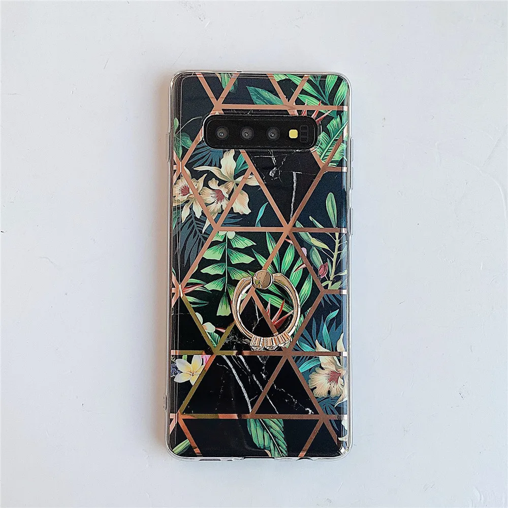 Чехол-держатель для samsung Galaxy S8, S9, S10 Plus, Note 8, 9, 10 Plus, A10, A20, A30, A50, A70, мягкий чехол