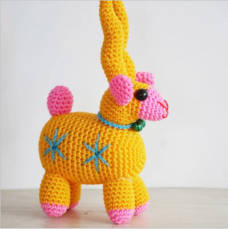 Козья Антилопа ручной работы детские мягкие плюшевые животные игрушка кукла