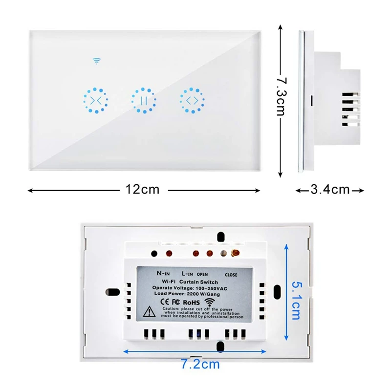Штепсельная вилка США для Ewelink смарт-шторный мотор электрические жалюзи WiFi