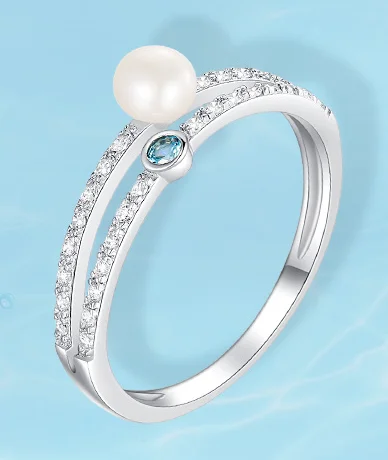 

Женское серебряное кольцо YTF1361