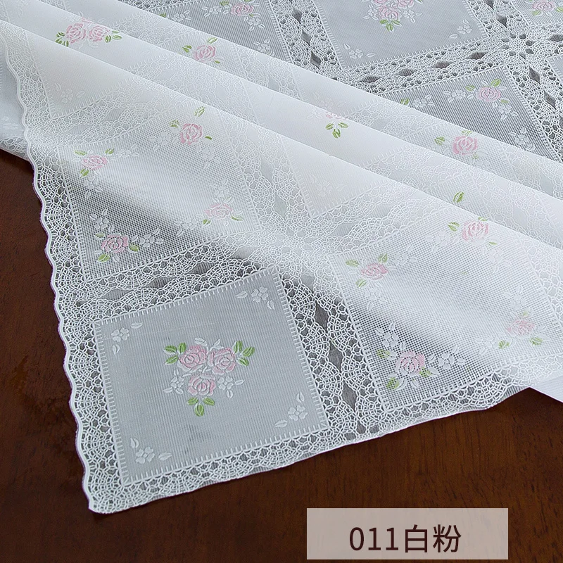 Пасторальный Стиль домашний клееный Скатерти Пластик Скатерть для свадьбы