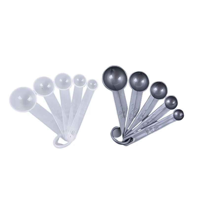 Набор кухонных ложек для выпечки 5 шт./компл. 1 25 мл/2 мл/5 мл/7 мл/15 фотографий со
