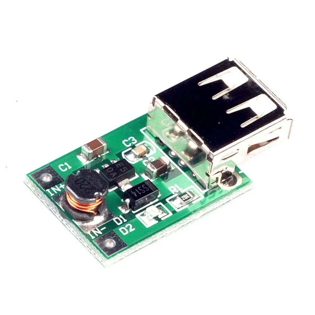 Dc-dc 2 V-5 V до 5V 1200MA 1.2A повышающий усилитель USB мобильный модуль питания литиевая