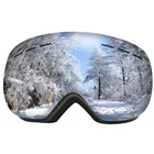 Лыжные очки UV400 для мужчин и женщин, противотуманные очки для сноуборда, большие лыжи, для спорта на открытом воздухе