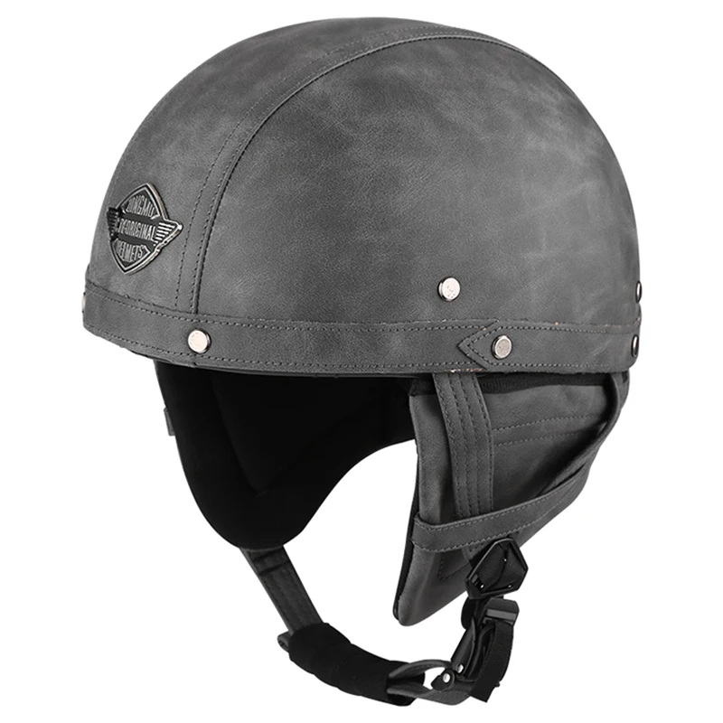 Мотоцикл Rider полуоткрытый уход за кожей лица из искусственной кожи шлем козырек с