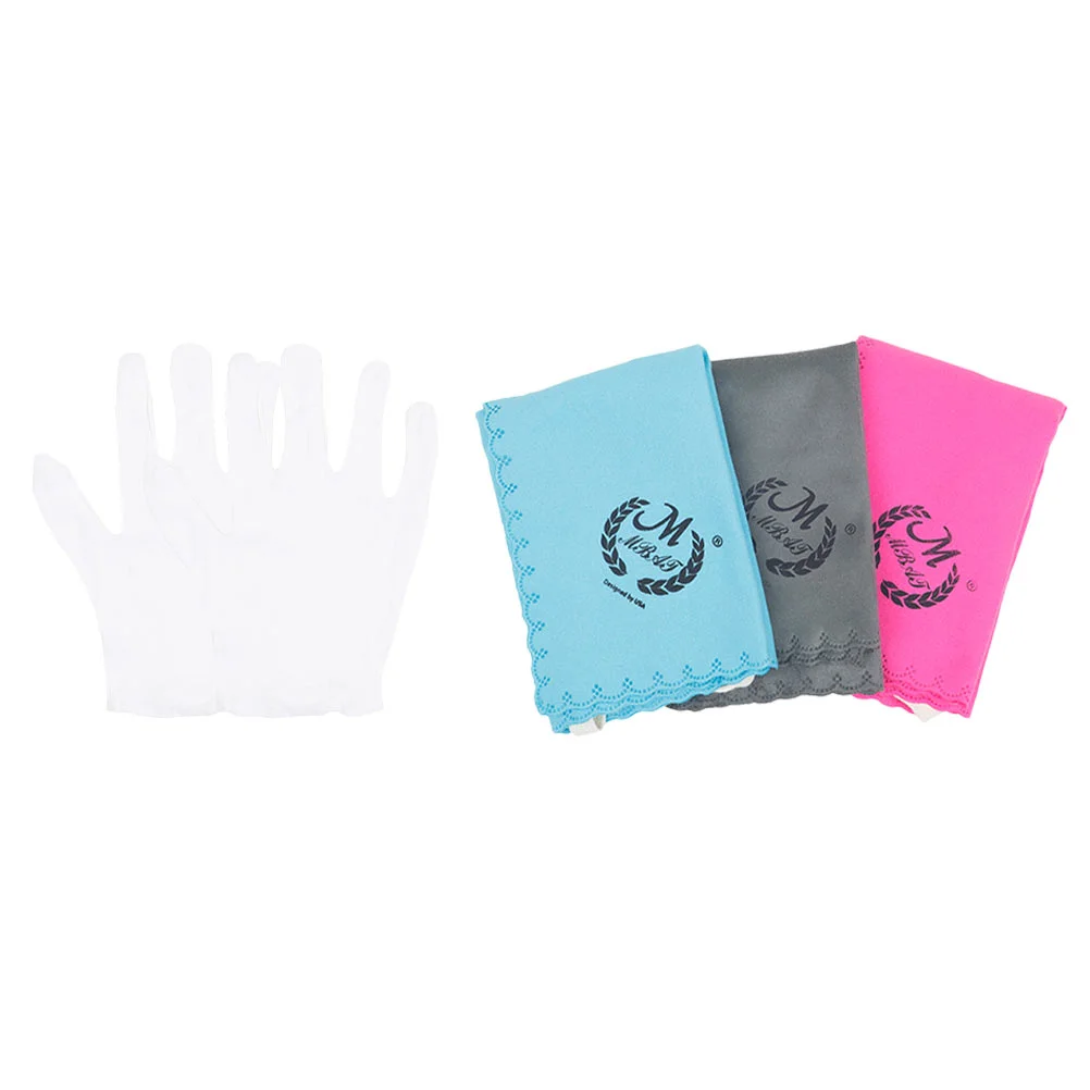

1 Set Instrument Wiping Cloths Cleaning Cloths for Instrument (Assorted Color)