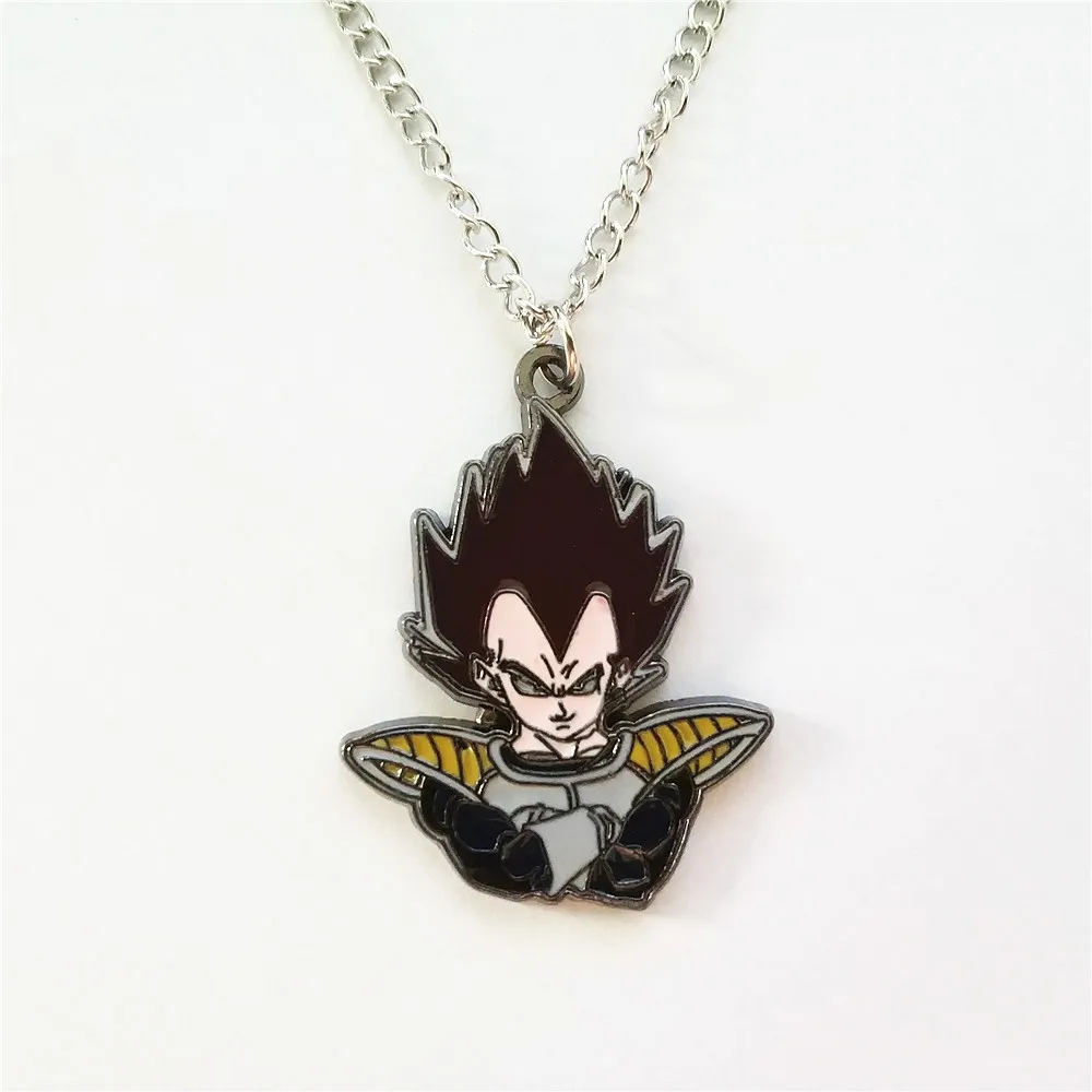 Брелок Dragon Ball Z DBZ Аниме Сон Гоку двухсторонний металлический подвесной брелок