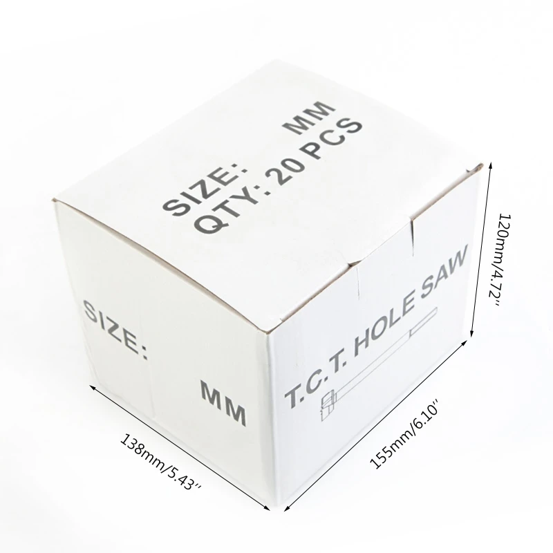 

20pcs/set 14-50mm Forstner Drill Bits Woodworking Self Centering Hole Saw Tungsten Carbide Wood Cutter Tools