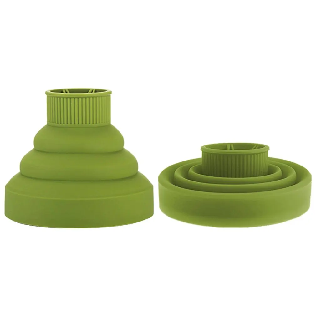 

Hairdryer Diffuser Cover High Temperature Resistant Silica Gel Collapsible Hairdryer Accessories Hairdressing Salon Tools