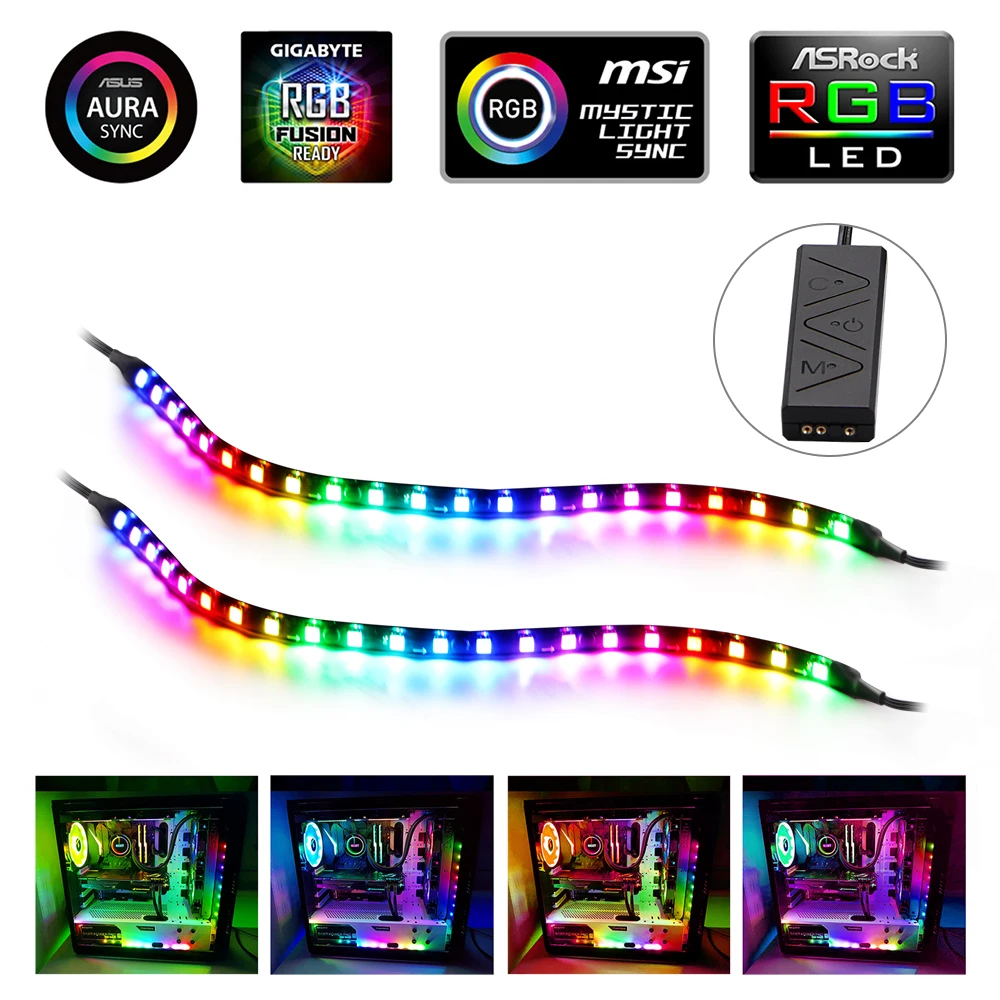 Магнитные адресуемые комплекты светодиодной ленты RGB Dreamcolor светодиодная лента