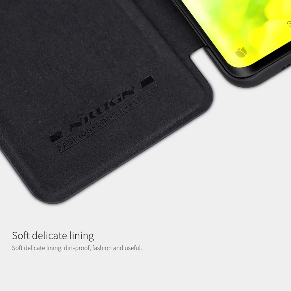 Для Xiaomi mi Note 10/Note 10 Pro чехол Nillkin QIN Серия роскошный кожаный защитный чехол флип-чехол s для mi CC9 Pro