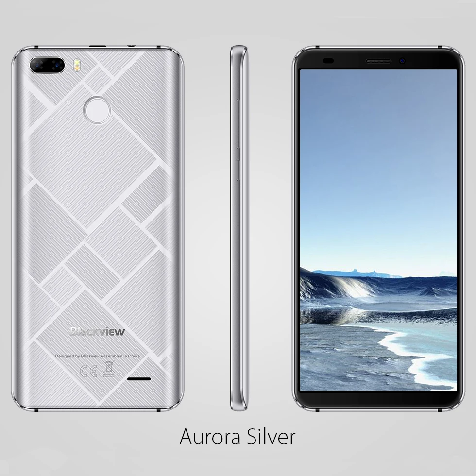 Blackview S6 мобильный телефон 4180 мАч 5 7 дюйма HD + Sceen 2 Гб 16 четырехъядерный Android 0