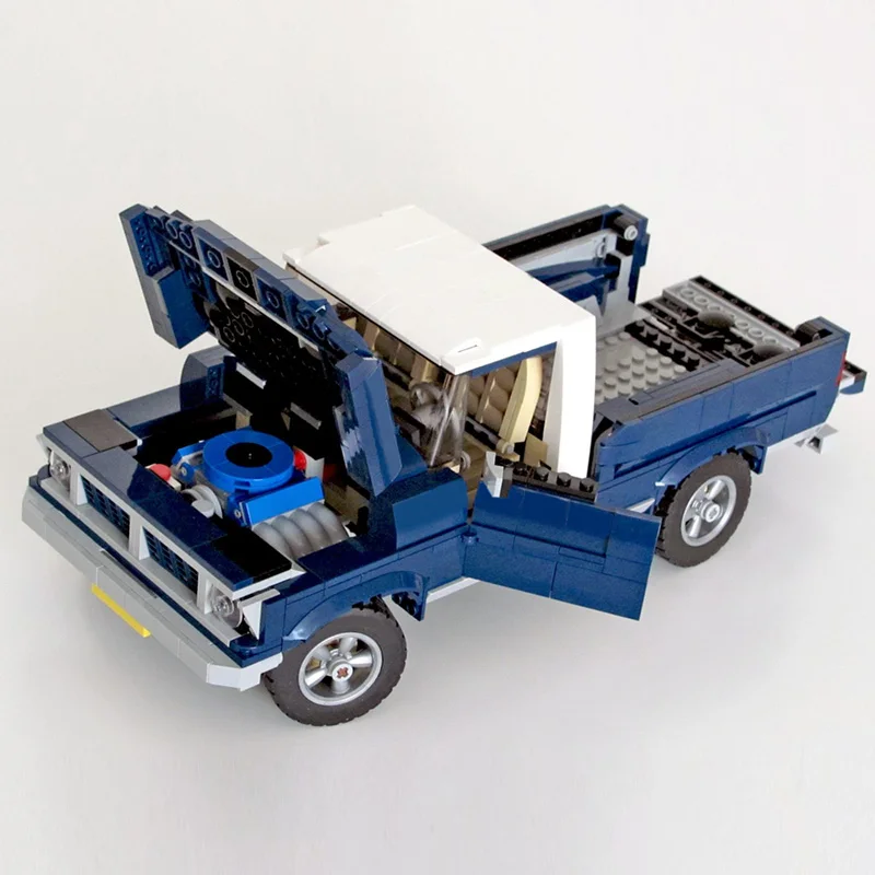 

Pickup Truck Technic Car Model Building Blocks Bricks Diy Creator Toy Compatible Technical Series Car Model Toy Car For Children