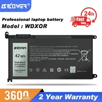 42wh wdx0r laptop battery for dell inspiron 13 5000 5368 5378 7368 7378 14 7000 7460 15 5565 5578 7560 7569 7570 7579 17 5767