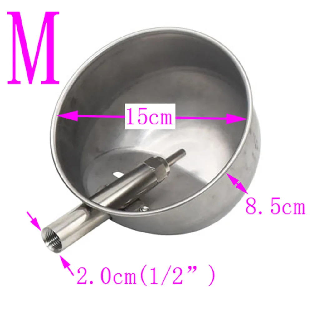 2 шт. поилка из нержавеющей стали для кормления свиней|Принадлежности и поения| |