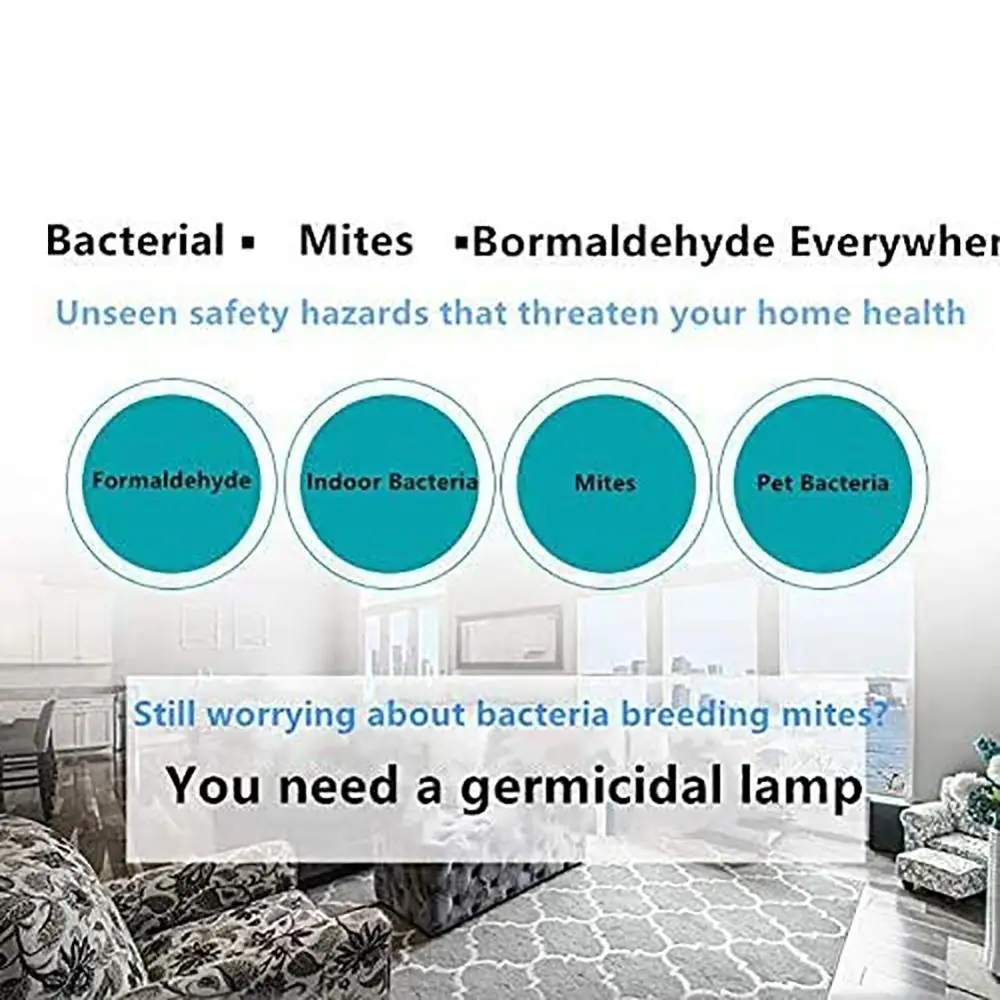 Бытовые Ультрафиолетовые Бактерицидные лампы s светодиодсветодиодный UVC E26/E27