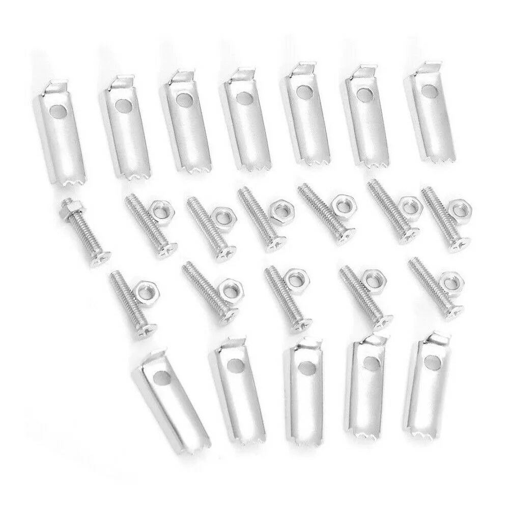 

Silver Car Foot Pedal Universal Pad Cover Parts Replacement Aluminum Alloy