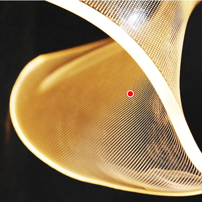 

LED Postmodern Art Paper Iron Acryl Chandelier Lighting Lustre Suspension Luminaire Lampen For Dinning Room