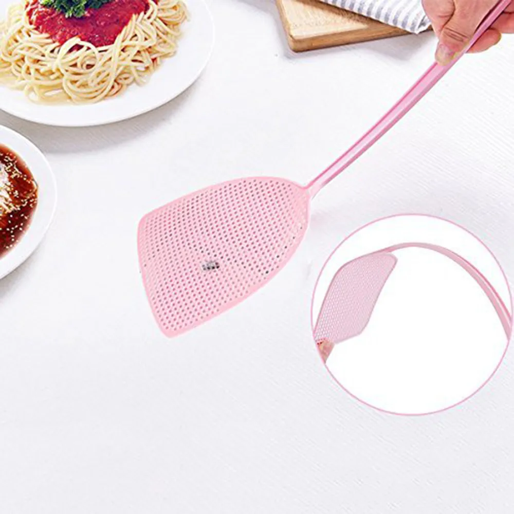 6 шт. мухобойка для борьбы с вредителями ручной пластик 17 5 'прочная длинная