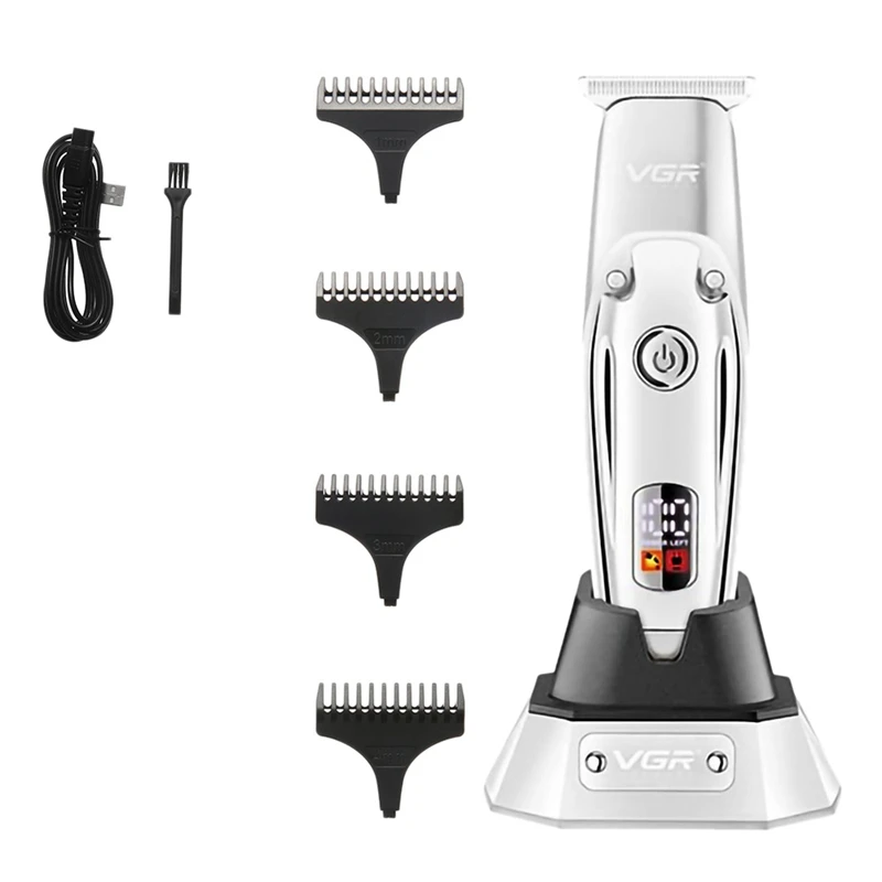 

VGR V-277 Hair Clippers for Men Clippers for Hair Cutting Cordless Hair Trimmers with Charging Stand Hair Cutting Kits